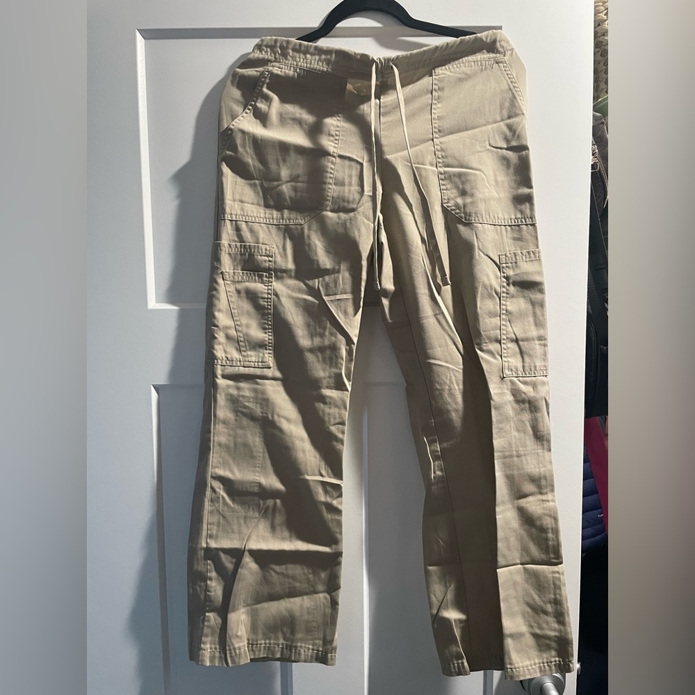 XS khaki Scrubstar Scrub pants